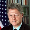 headshot of Bill Clinton as the 42cnd president of the United States